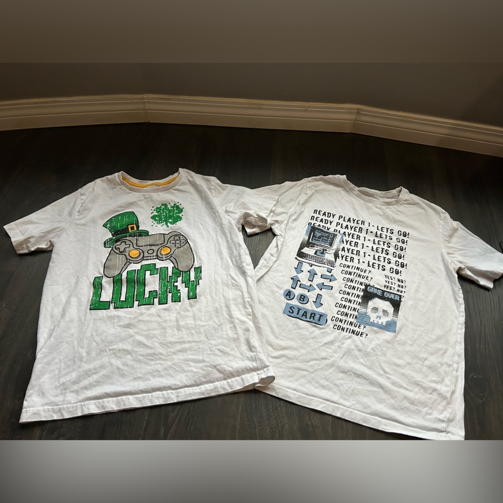 2/$20❤️- SHIRTS | Kids youth George shirts size XL (14-16) set of 2